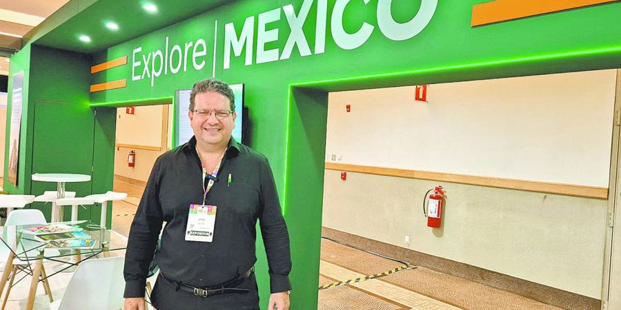 The Explore México booth at the Tianguis Turístico